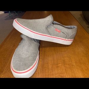 Vans fleece shoes woman’s size 7.5 slip on